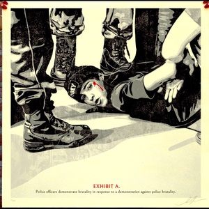 OBEY "The High Cost Of Free Speech" Print x/575